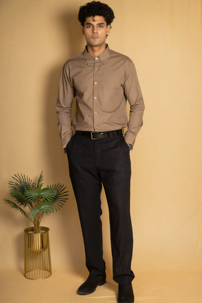 Cotton Poplin Oxford Shirt
