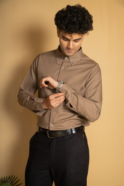 Cotton Poplin Oxford Shirt