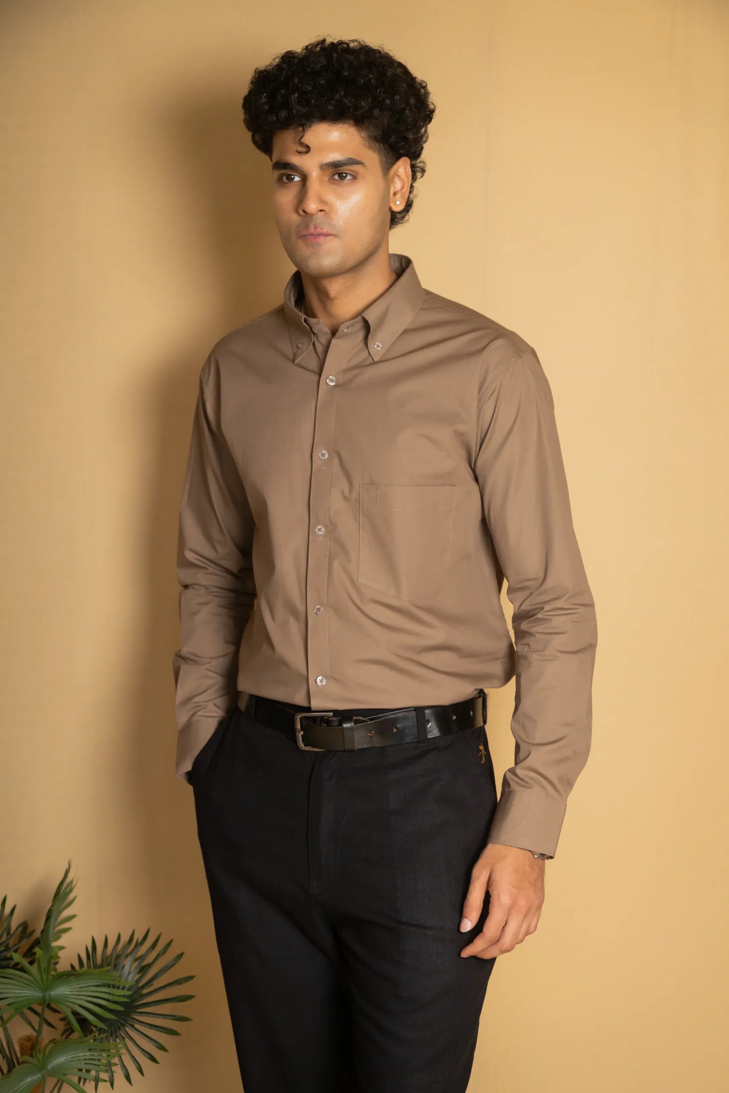 Cotton Poplin Oxford Shirt