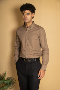 Cotton Poplin Oxford Shirt