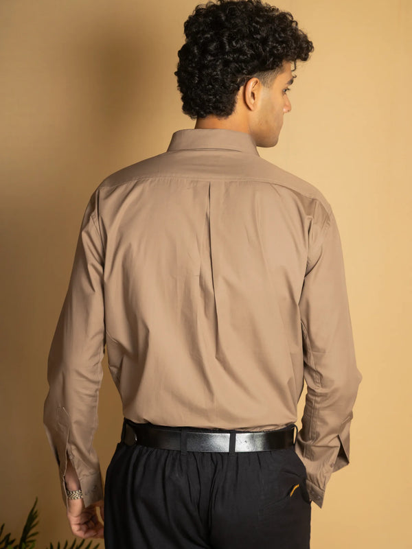 Cotton Poplin Oxford Shirt