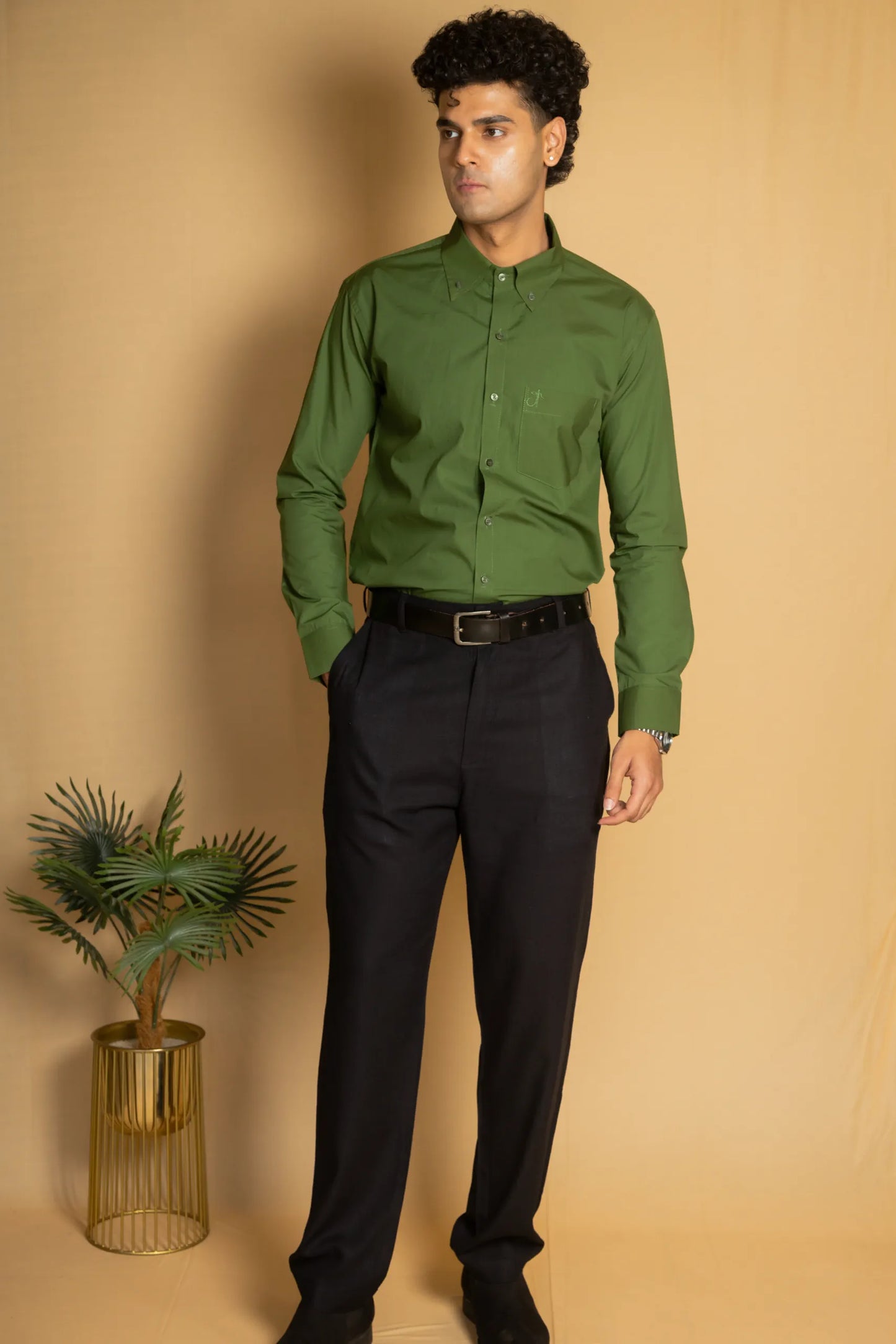 Cotton Poplin Oxford Shirt