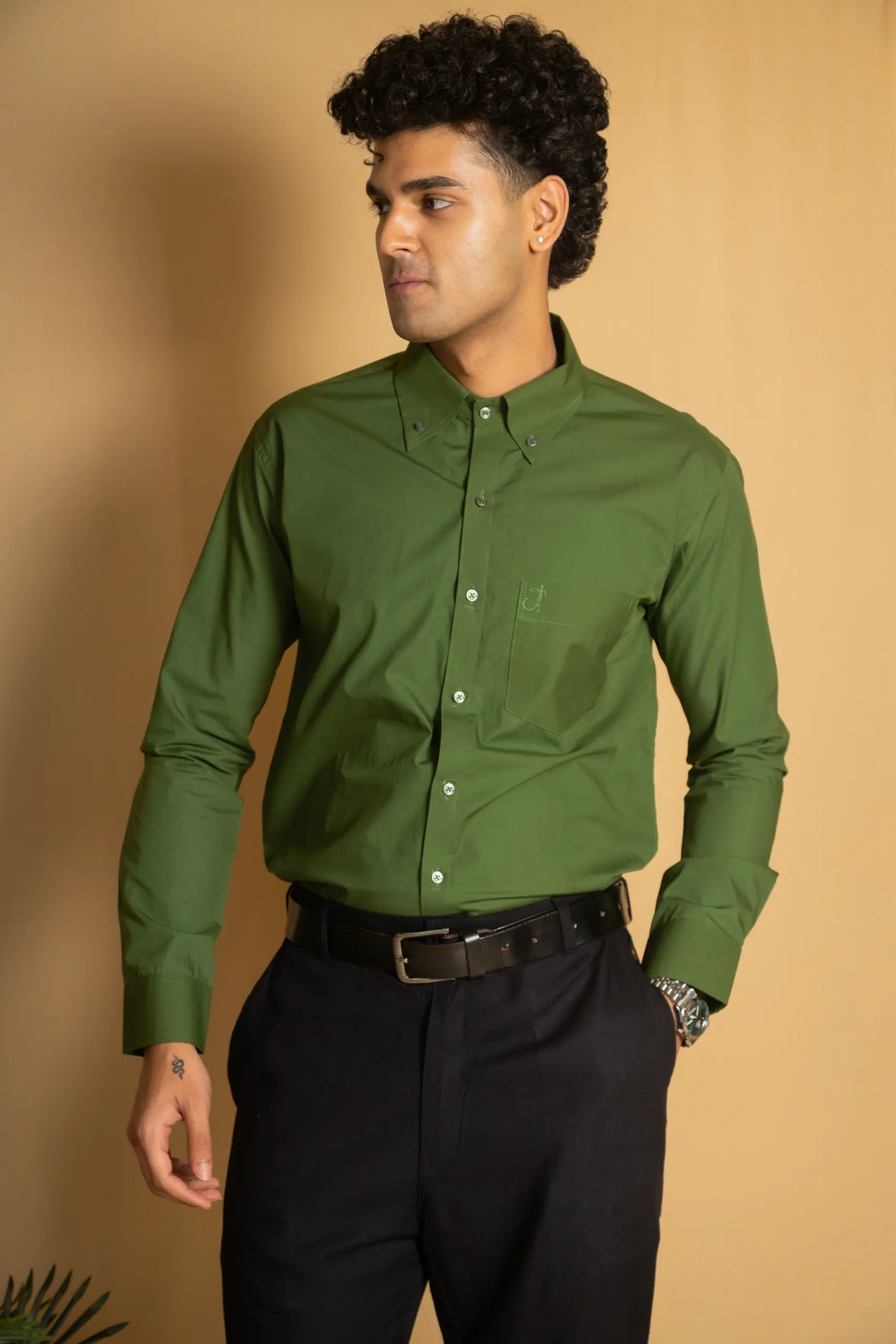 Cotton Poplin Oxford Shirt
