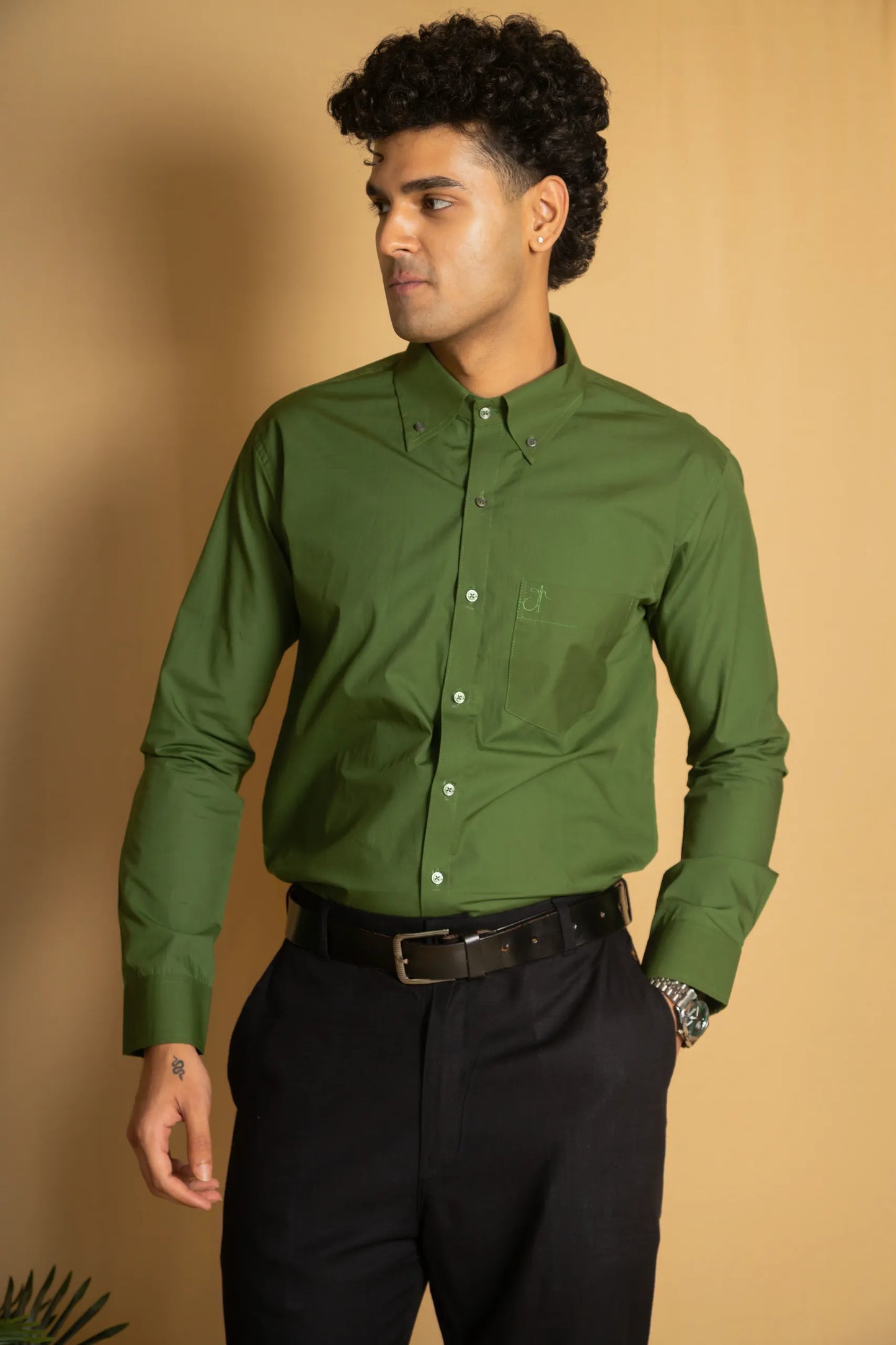 Cotton Poplin Oxford Shirt