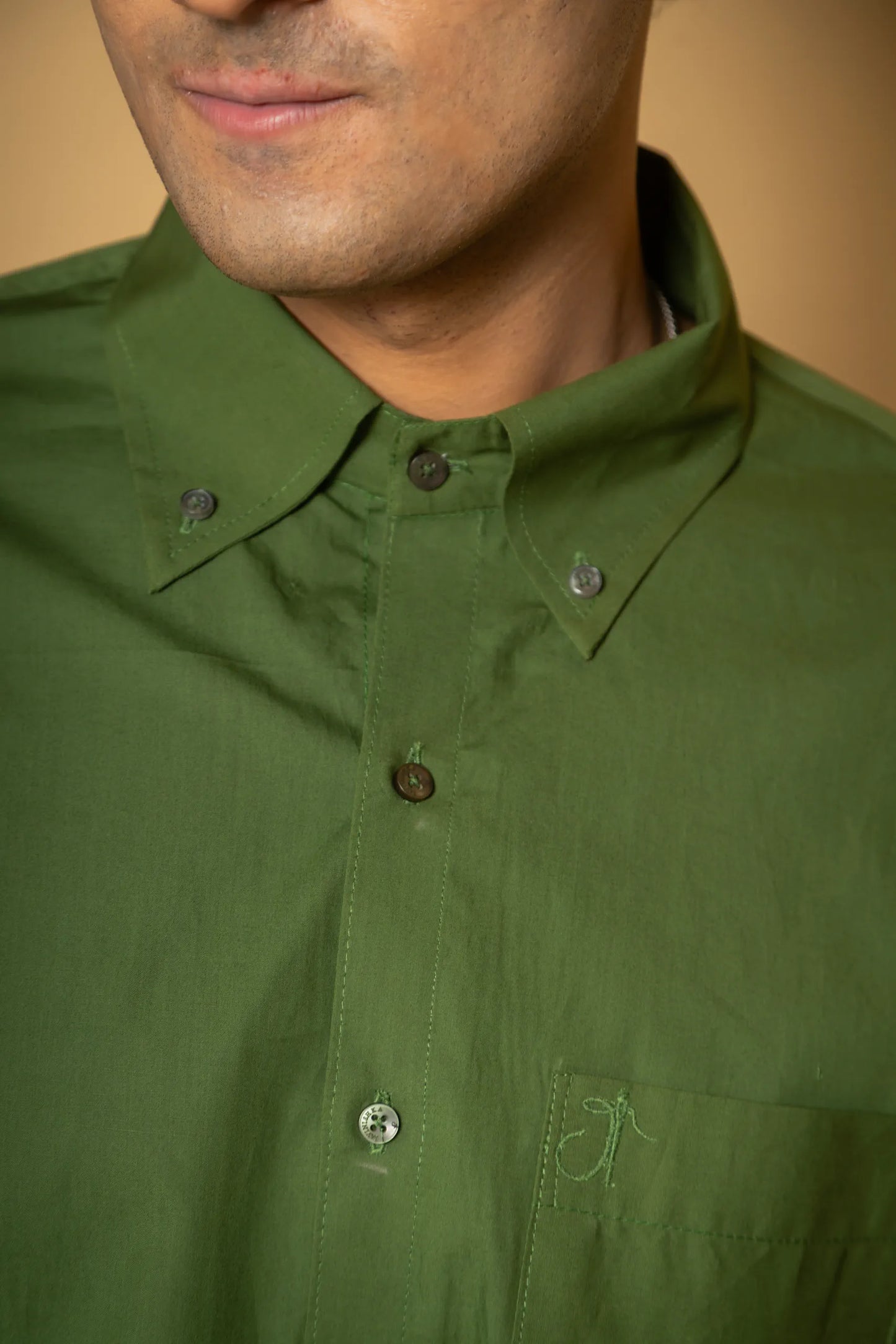 Cotton Poplin Oxford Shirt