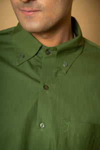 Cotton Poplin Oxford Shirt