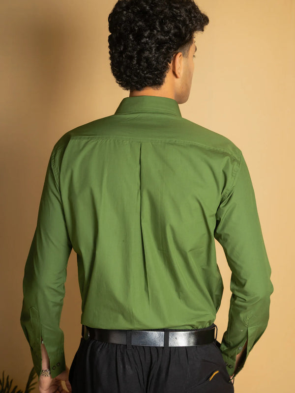 Cotton Poplin Oxford Shirt
