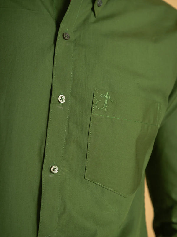 Cotton Poplin Oxford Shirt