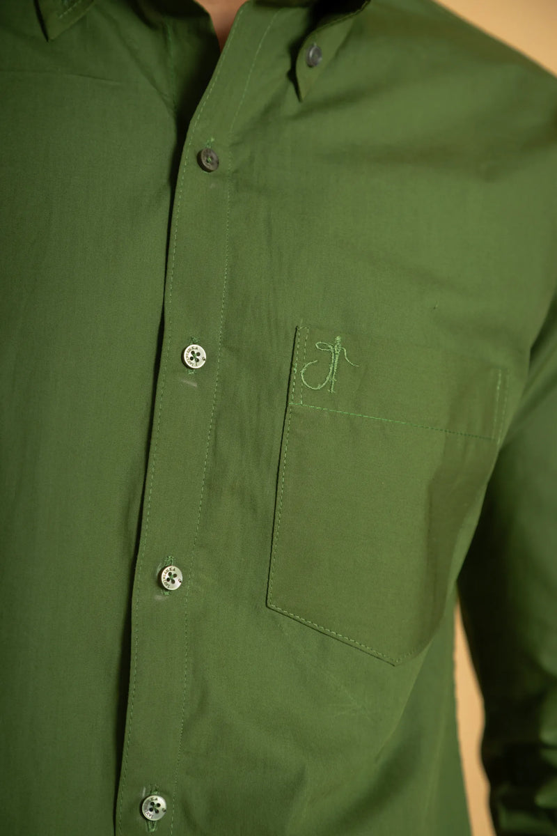 Cotton Poplin Oxford Shirt