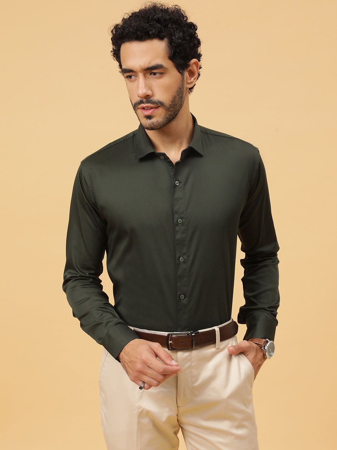 Egyptian Lycra Giza Cotton Formal Shirt