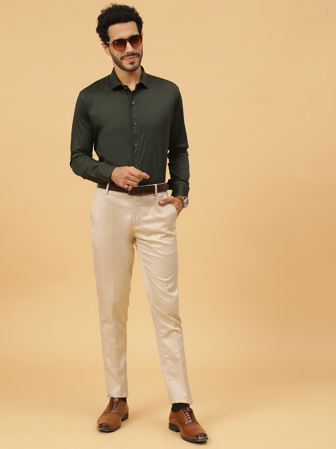 Egyptian Lycra Giza Cotton Formal Shirt