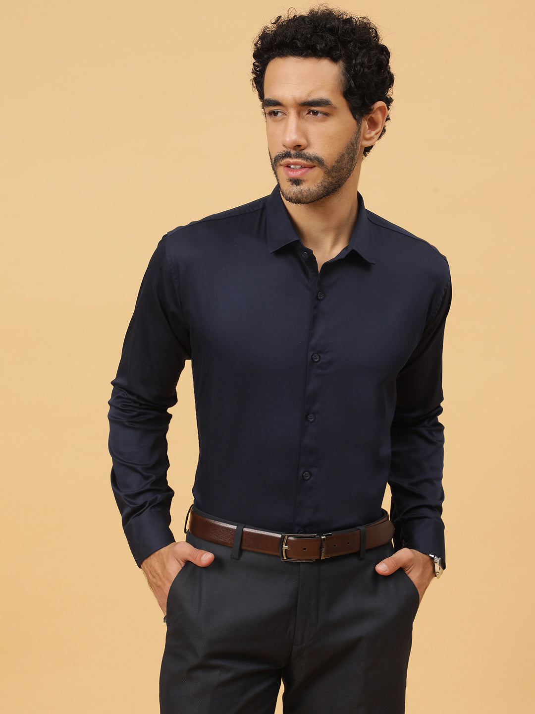 Egyptian Lycra Giza Cotton Formal Shirt