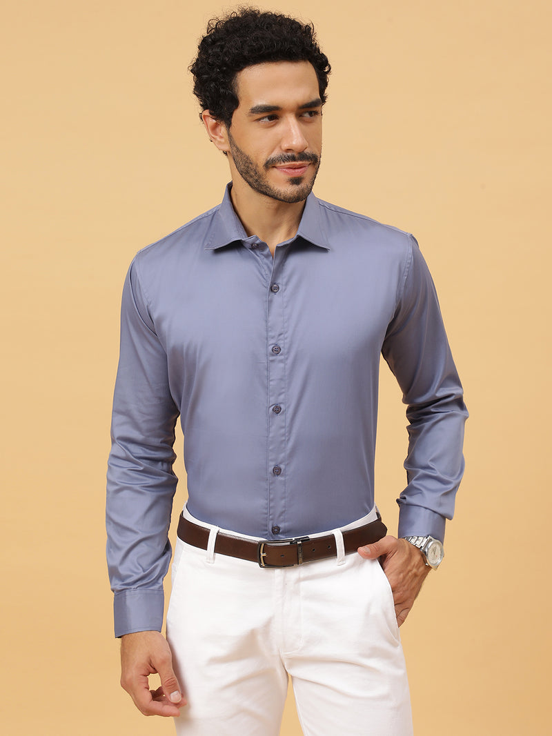 Egyptian Lycra Giza Cotton Formal Shirt