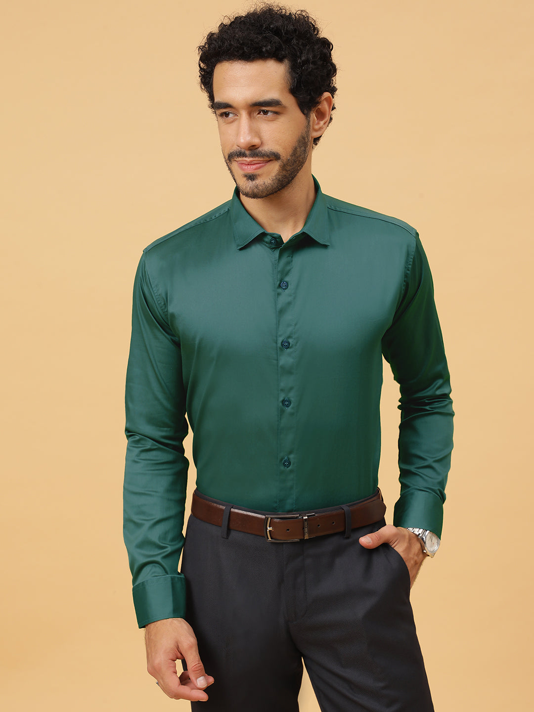 Egyptian Lycra Giza Cotton Formal Shirt