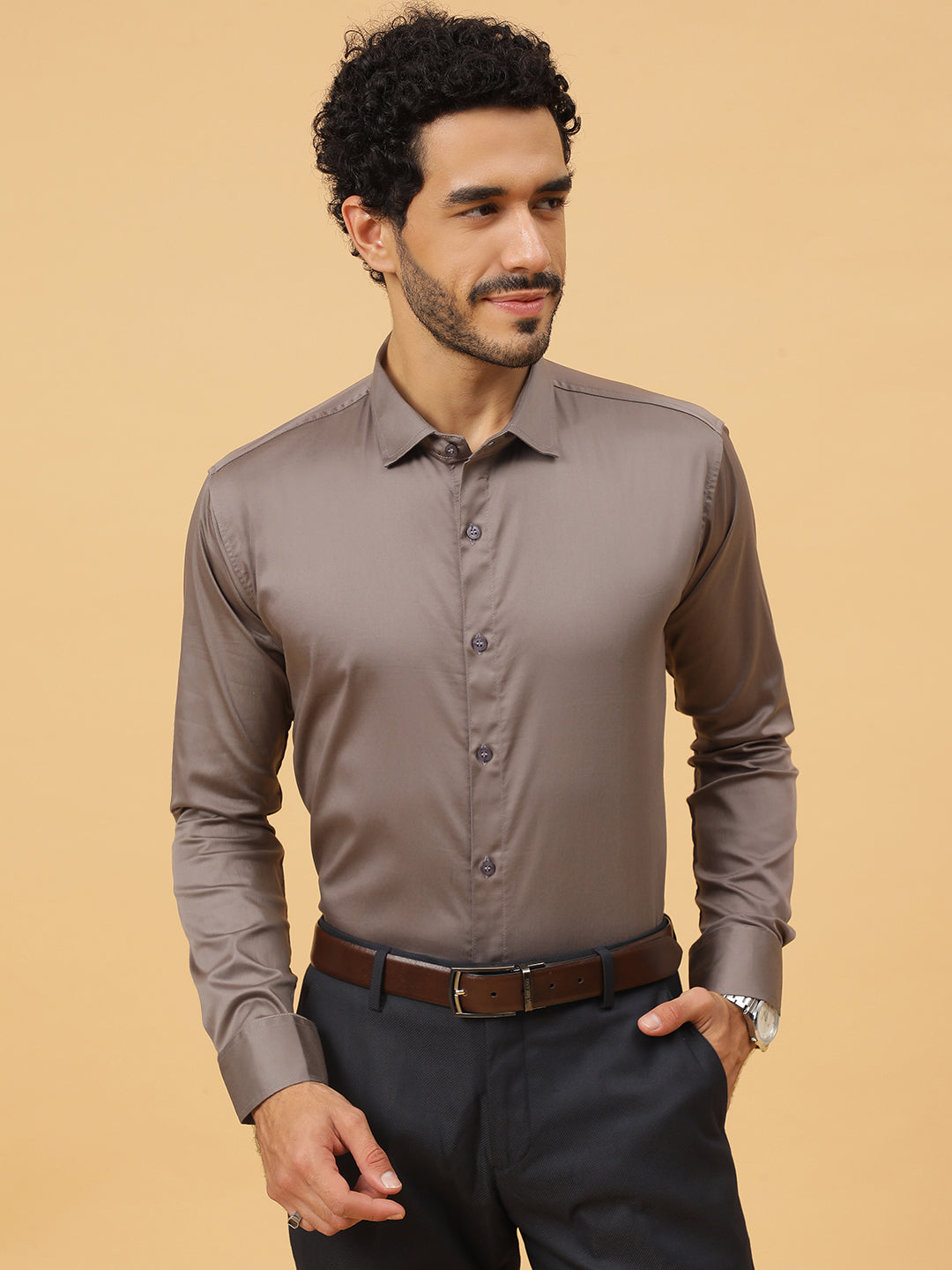 Egyptian Lycra Giza Cotton Formal Shirt