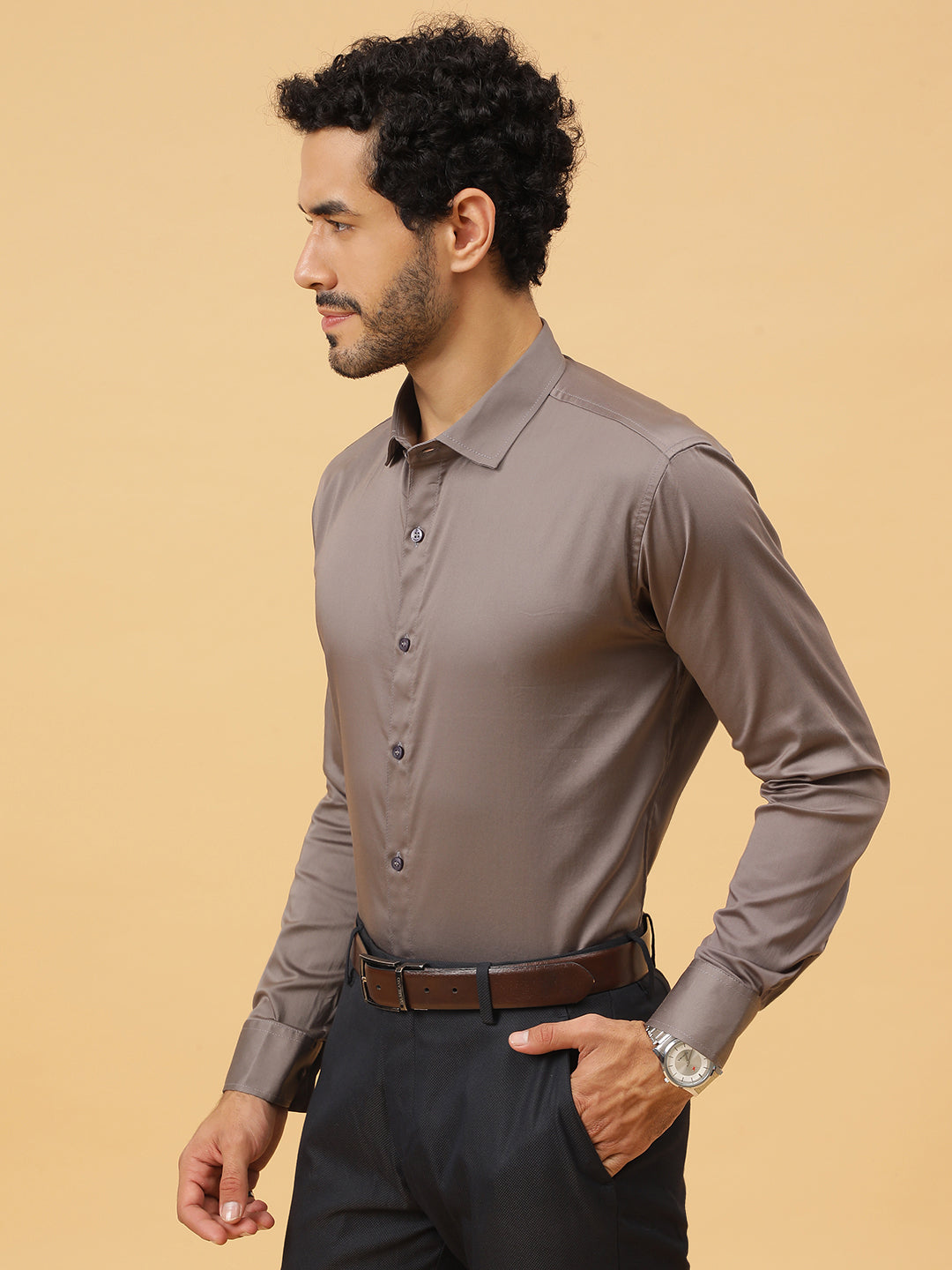Egyptian Lycra Giza Cotton Formal Shirt