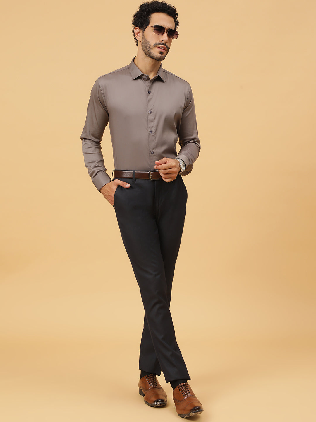 Egyptian Lycra Giza Cotton Formal Shirt