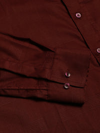 Checkered Egyptian Lycra Giza Cotton Formal Shirt