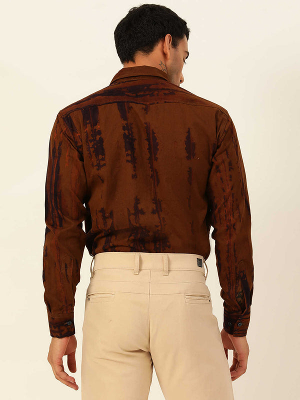 Designer Hand Dyed Cargo Shirt