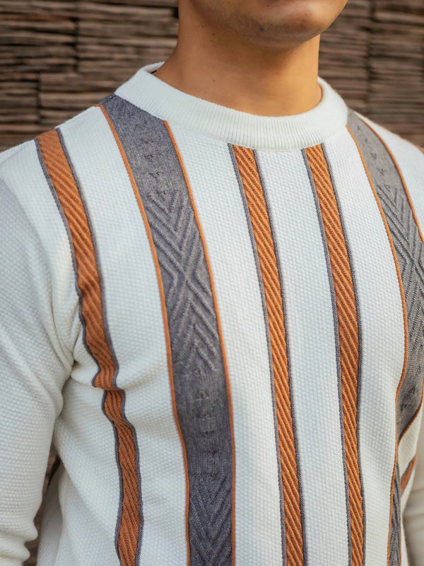 Striped Knitted Sweater