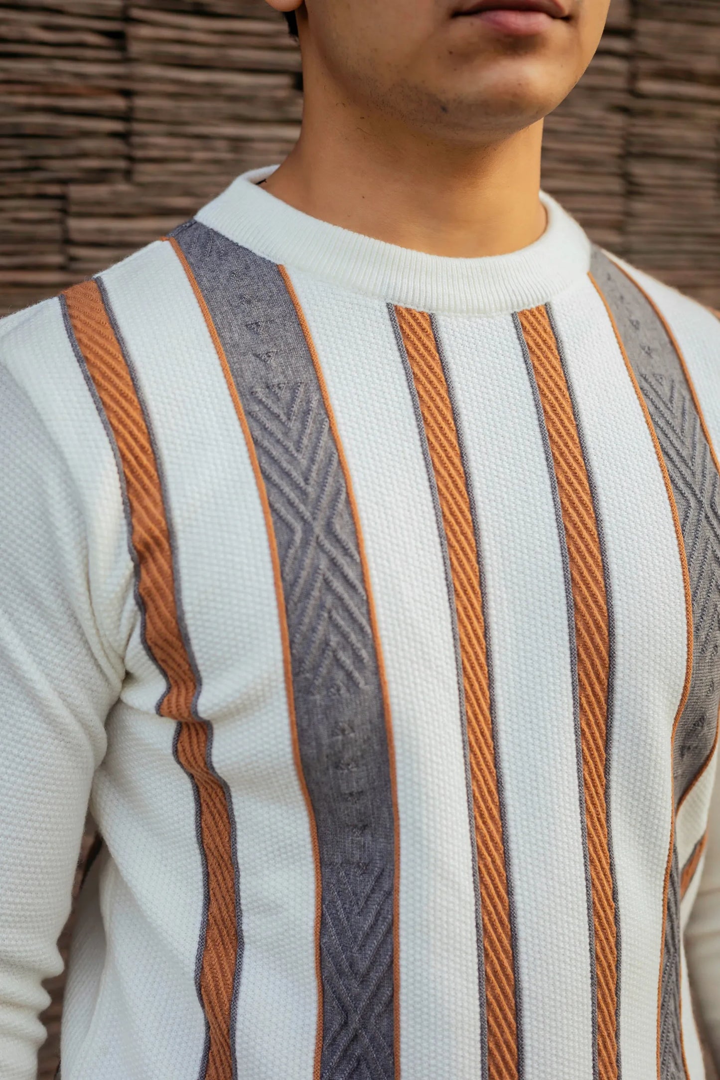Striped Knitted Sweater