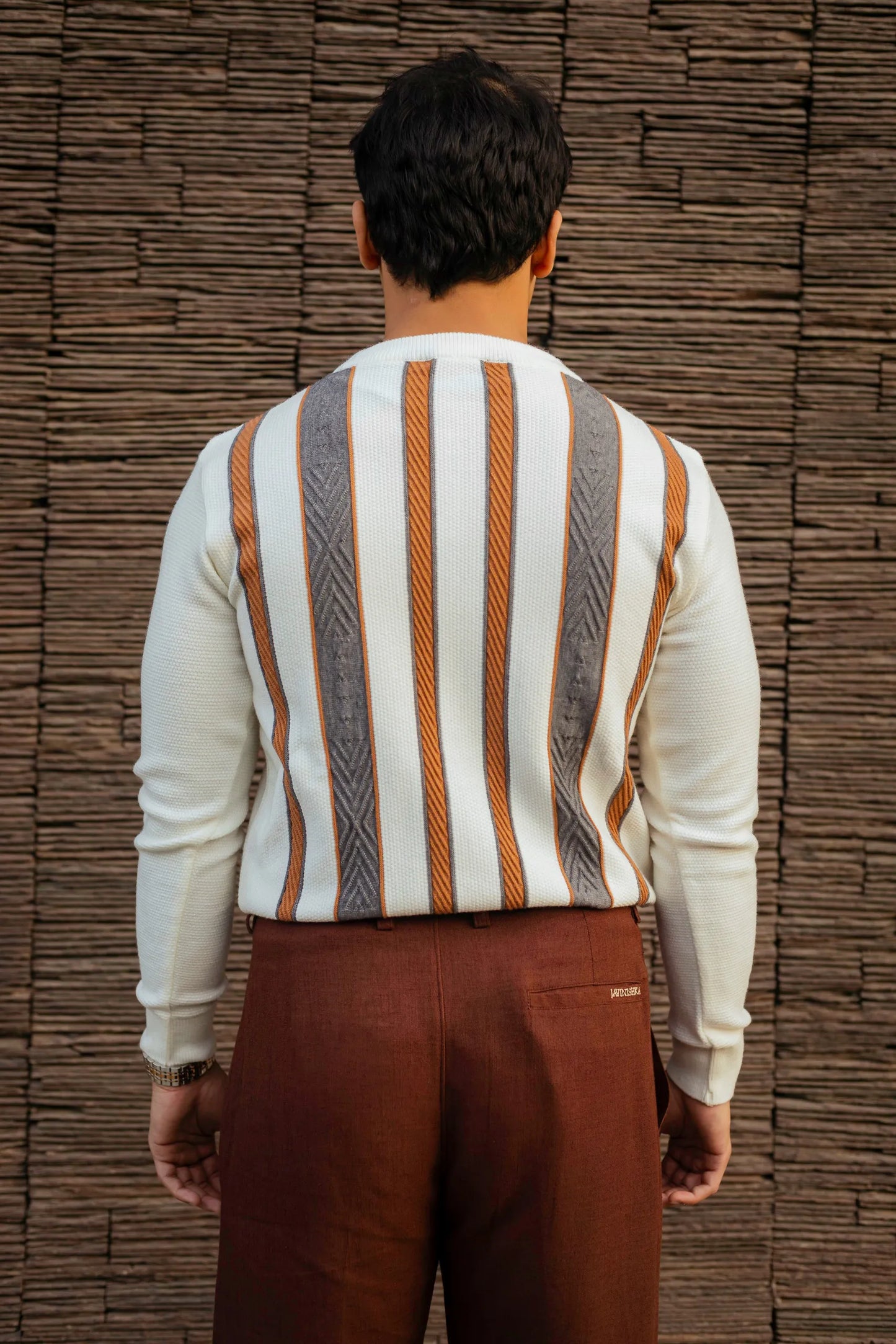 Striped Knitted Sweater