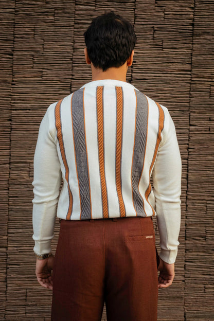 Striped Knitted Sweater