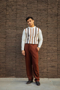 Striped Knitted Sweater