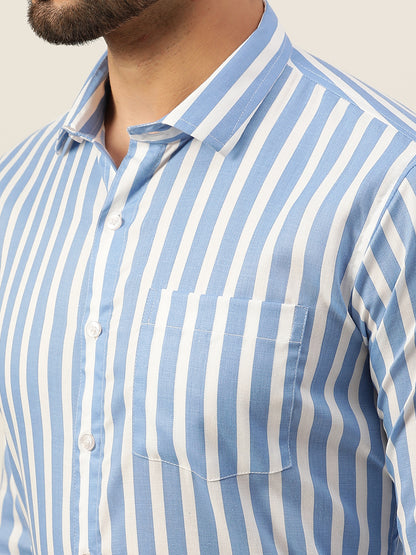Striped Men Formal Shirt