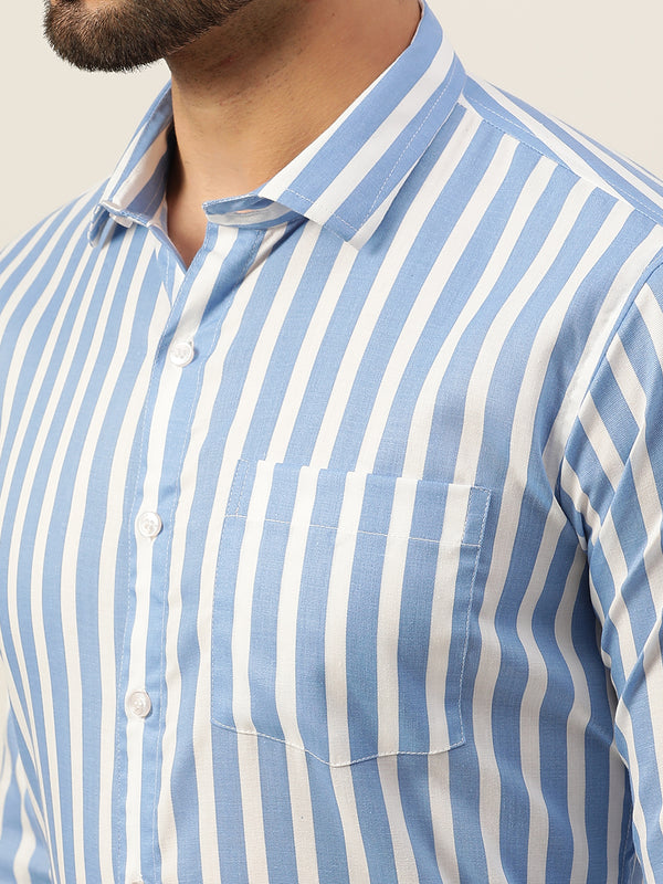 Striped Men Formal Shirt
