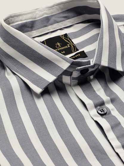 Striped Men Formal Shirt
