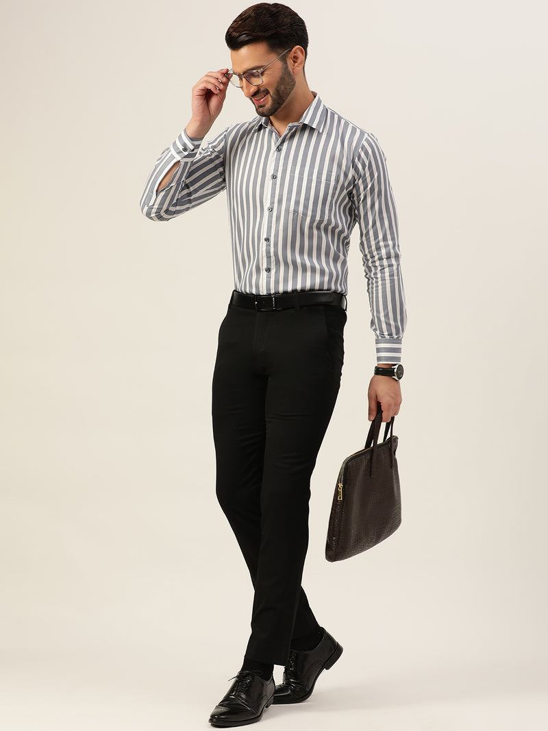 Striped Men Formal Shirt