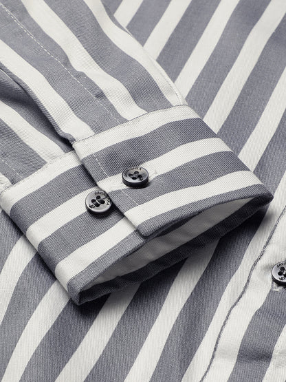 Striped Men Formal Shirt