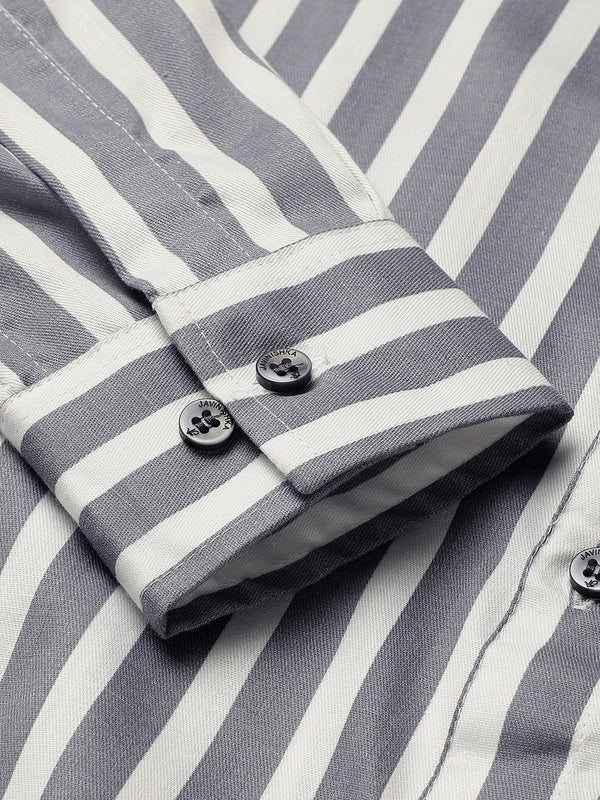 Striped Men Formal Shirt