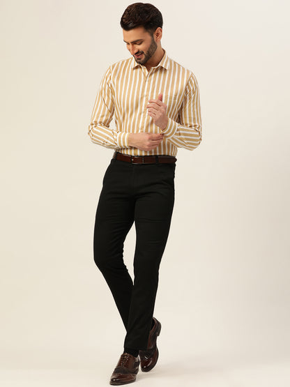 Striped Men Formal Shirt