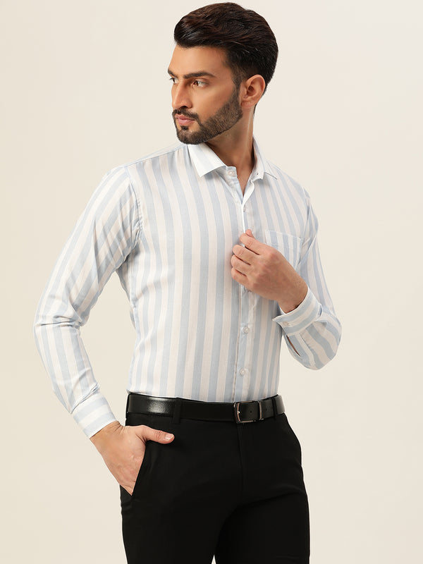 Striped Men Formal Shirt