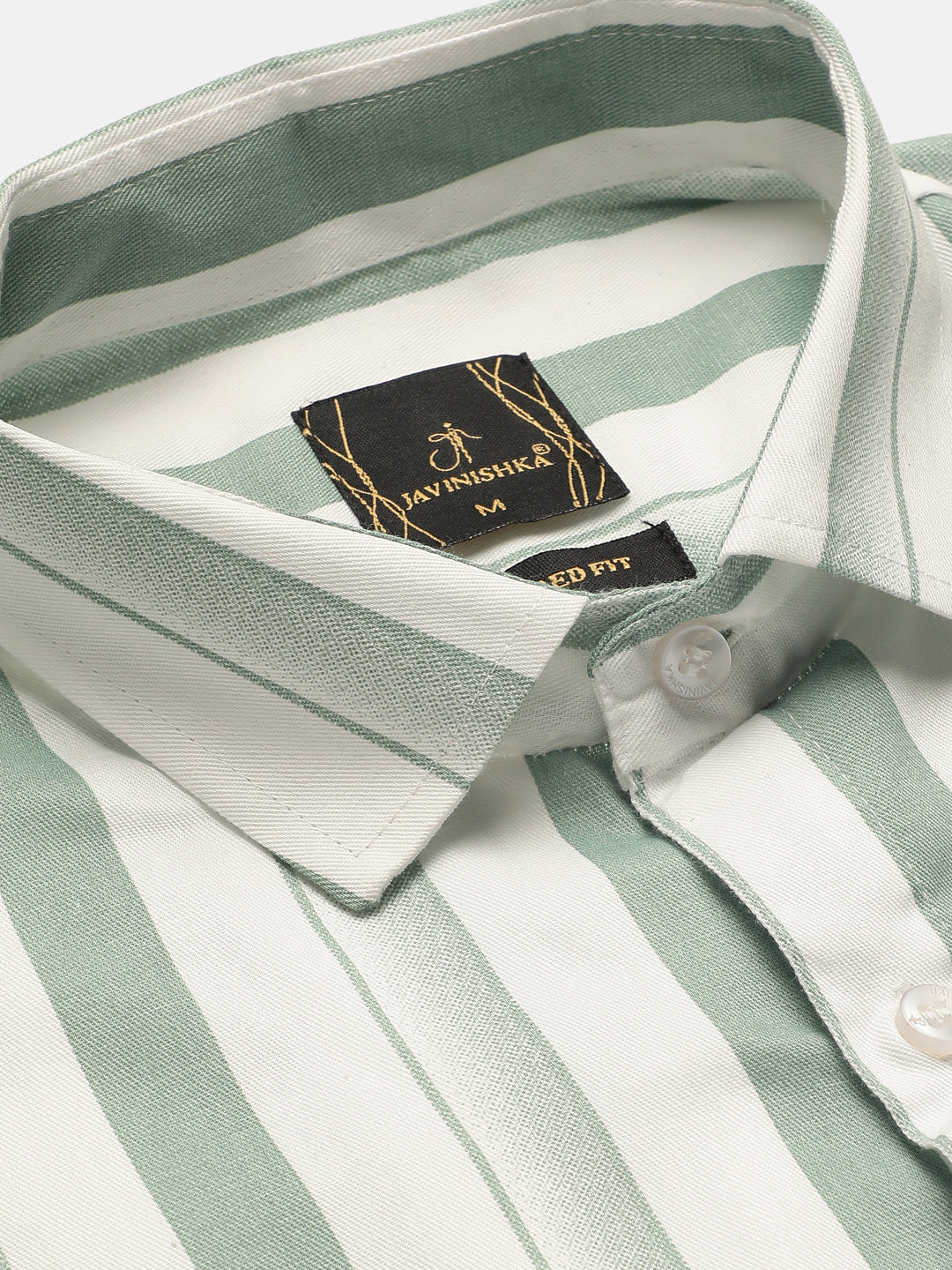 Dual Striped Men Formal Shirt
