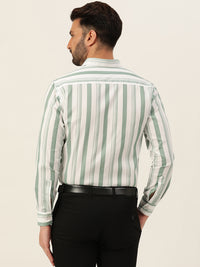 Dual Striped Men Formal Shirt
