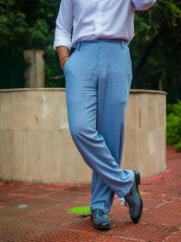 Linen High-Waist Korean Fit Pants
