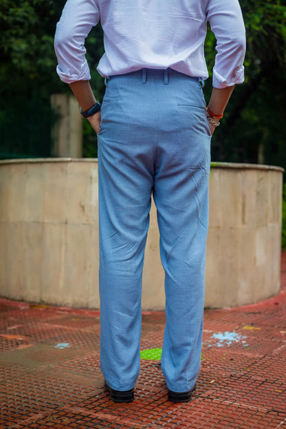 Linen High-Waist Korean Fit Pants