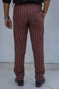 Striped Tailored Fit Gurkha Pants