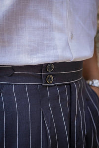 Striped Tailored Fit Gurkha Pants
