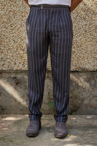 Striped Tailored Fit Gurkha Pants