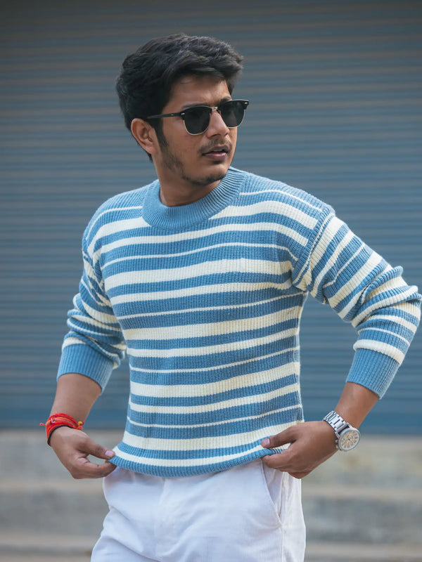 Knitted Drop Shoulder Knitted Sweater