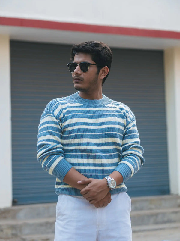 Knitted Drop Shoulder Knitted Sweater
