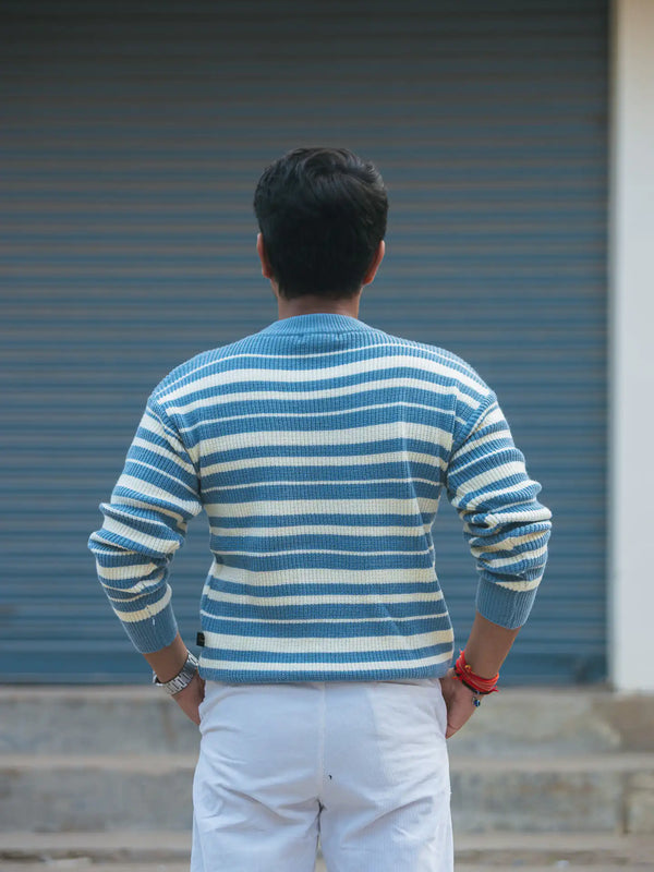 Knitted Drop Shoulder Knitted Sweater
