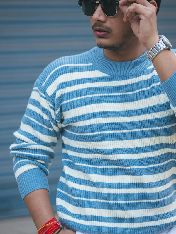 Knitted Drop Shoulder Knitted Sweater