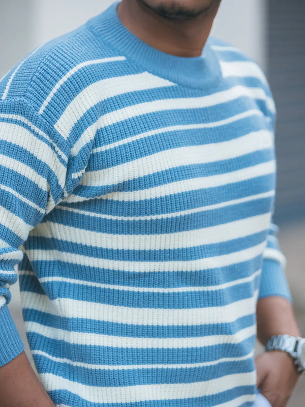 Knitted Drop Shoulder Knitted Sweater
