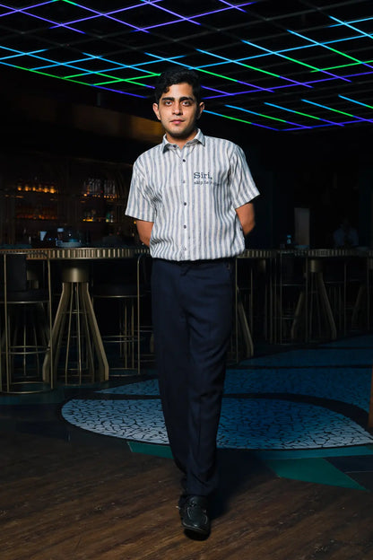 SIRI, Skip to Friday Embroidered Linen Shirt