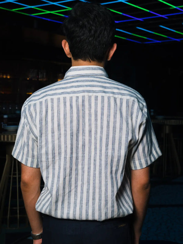 SIRI, Skip to Friday Embroidered Linen Shirt